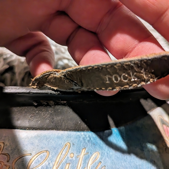 Elite by Conkys Sandals Mules Multicolor Size 11 - Picture 4 of 10